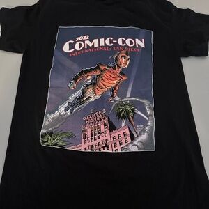 Comic-Con 2022 Black Graphic T-Shirt
